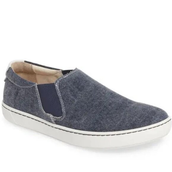 Birkenstock Denim Slip On Shoes - Picture 1 of 5